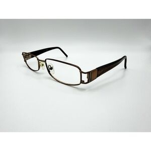GUCCI GG2779 Women's Eyeglasses Frame Only 55-17-130 Brown Glitter Rectangular